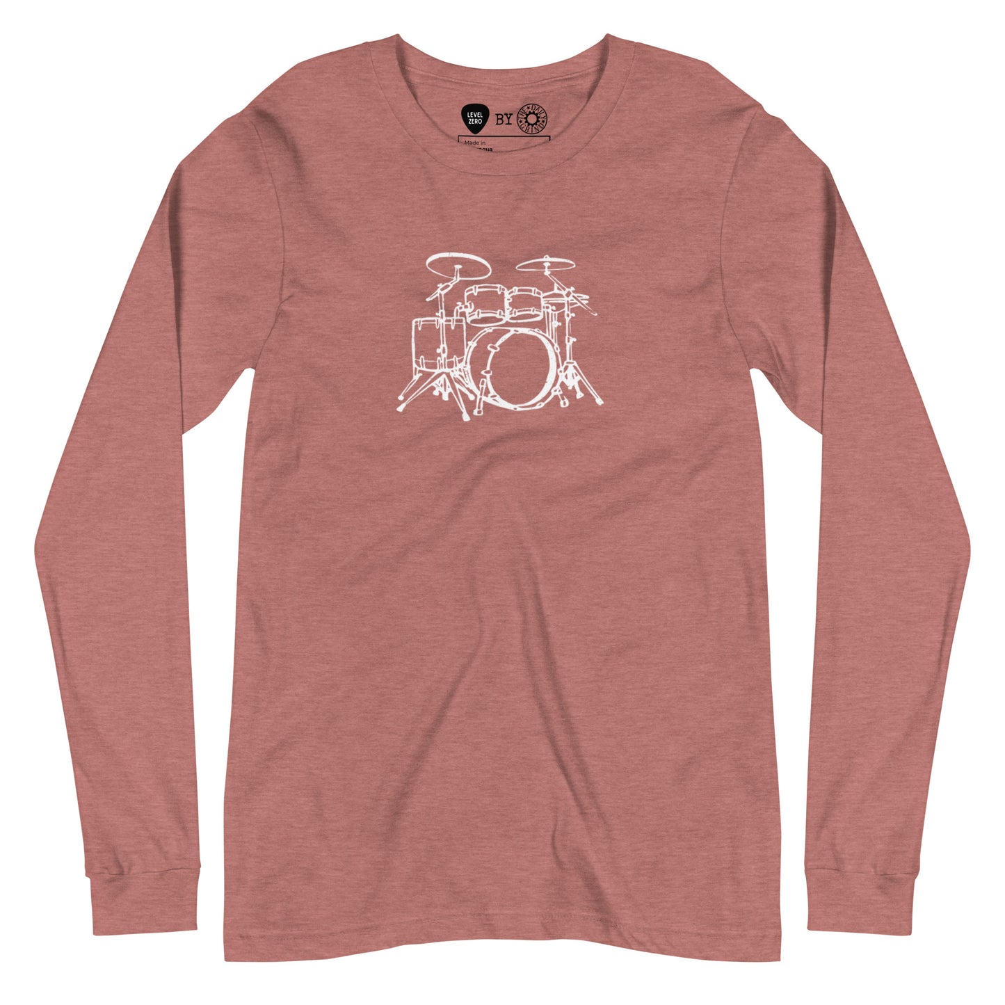 Drum Set Long Sleeve Tee