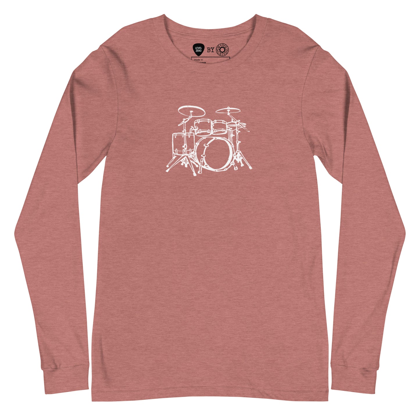 Drum Set Long Sleeve Tee