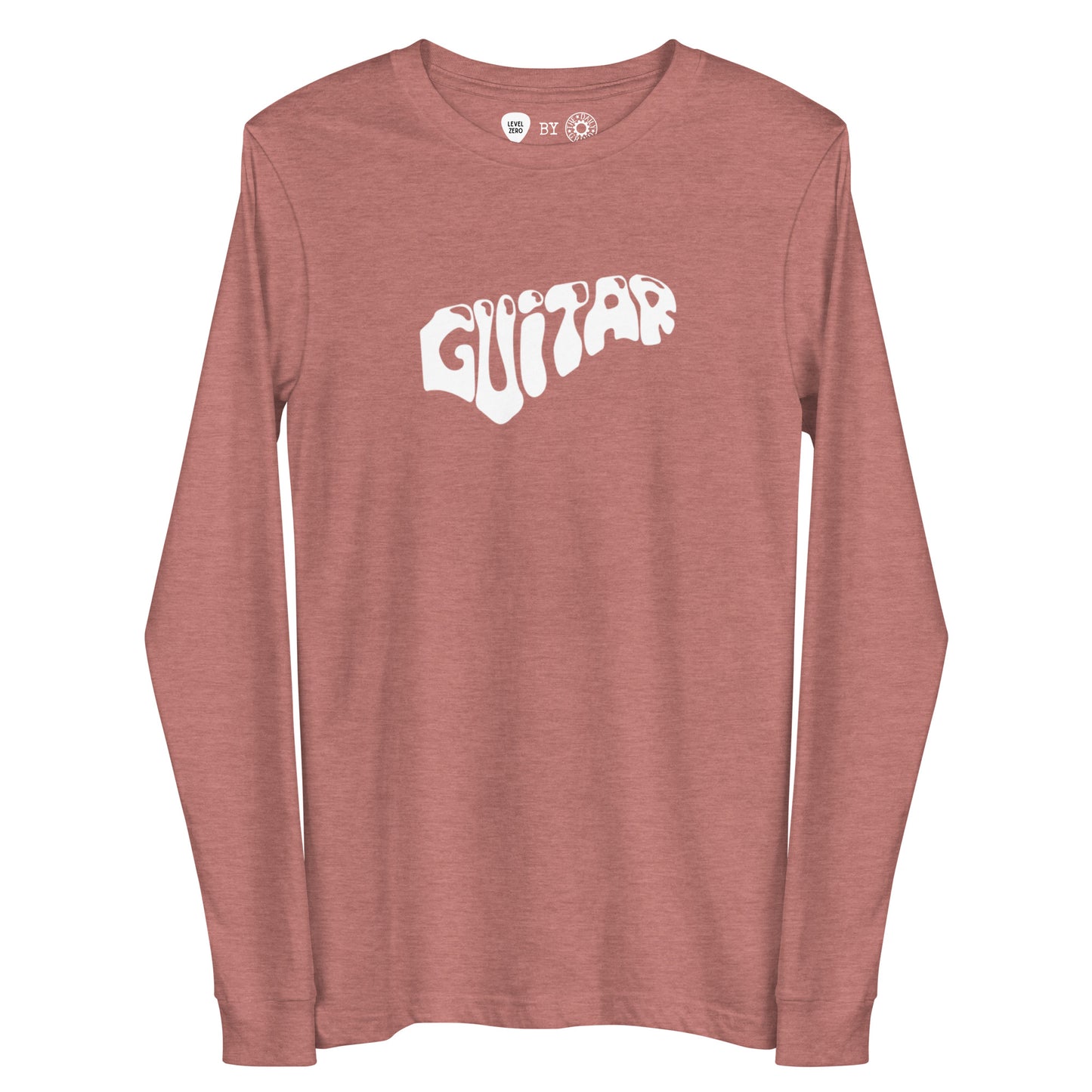 Word Guitar  Long Sleeve Tee