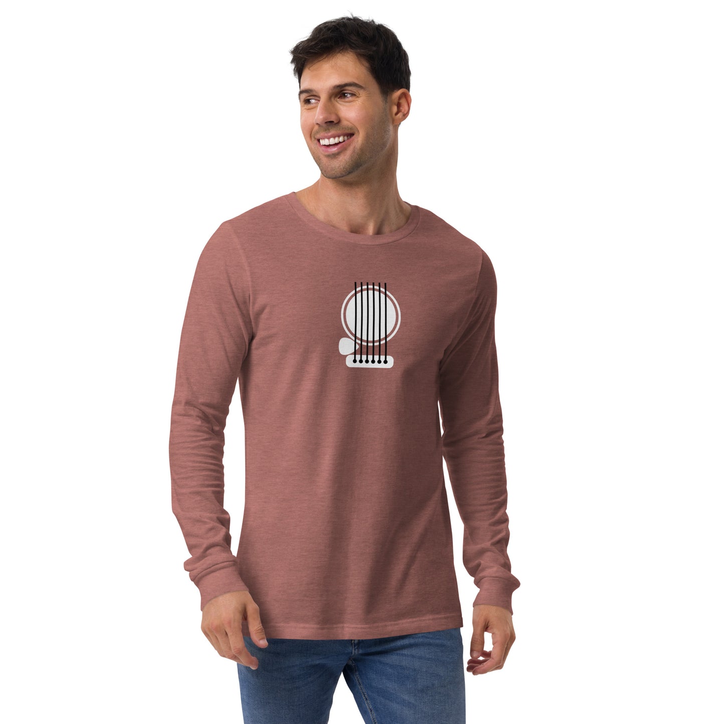 Guitar Strings Body Long Sleeve Tee