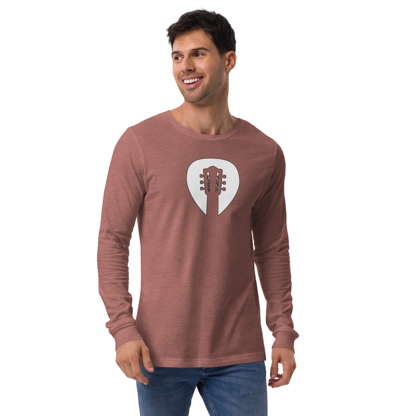 Guitar Pick Long Sleeve Tee