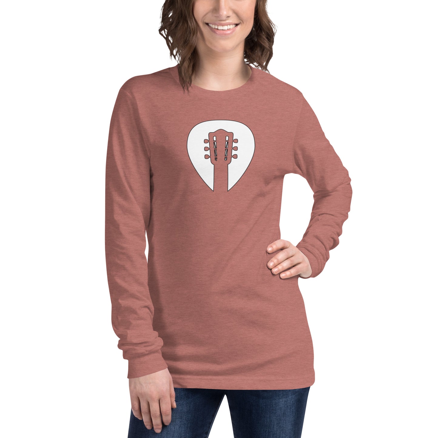 Guitar Pick Long Sleeve Tee