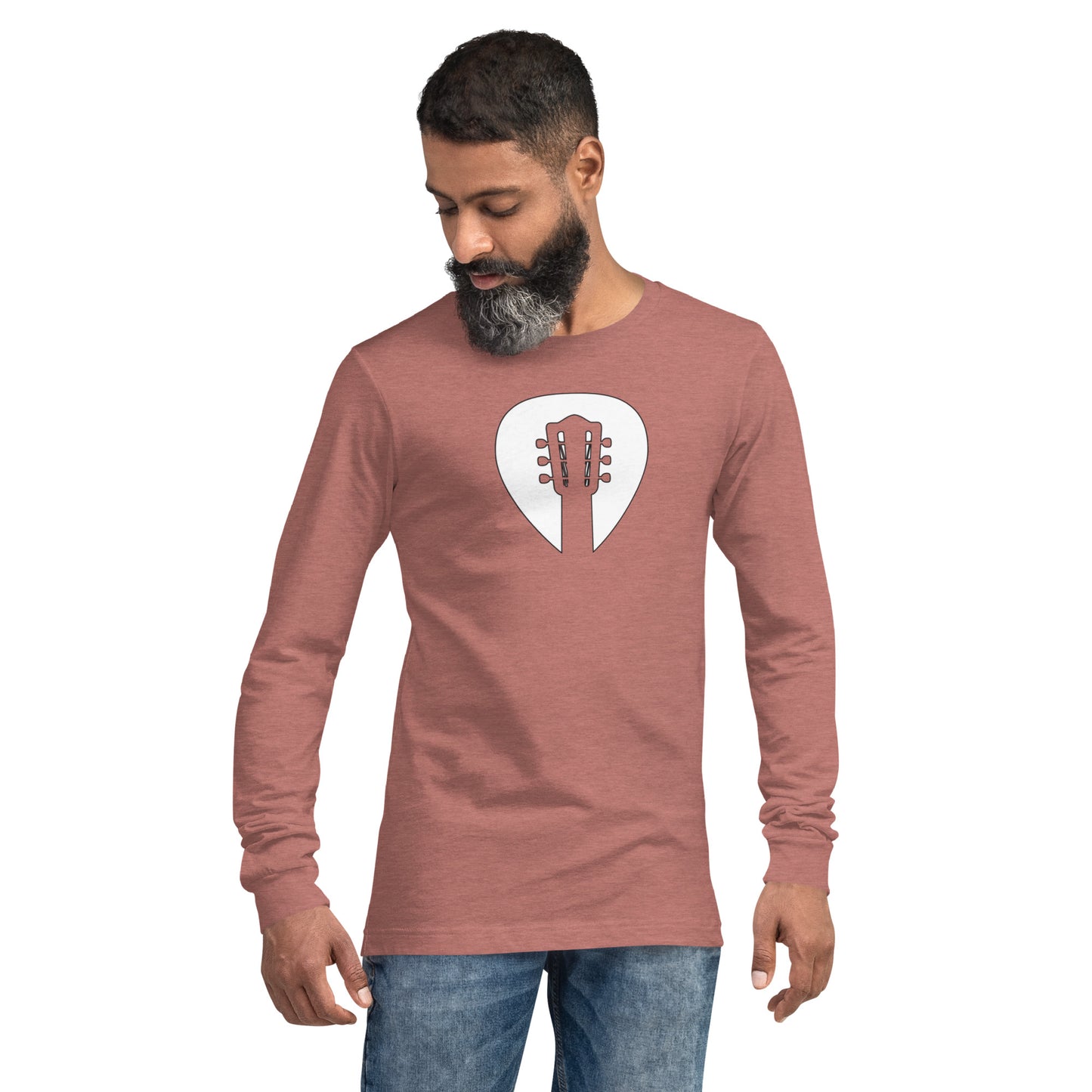 Guitar Pick Long Sleeve Tee