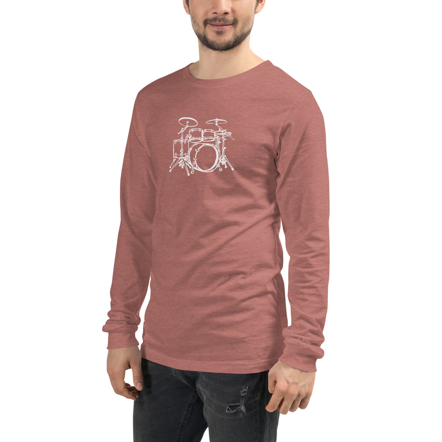 Drum Set Long Sleeve Tee