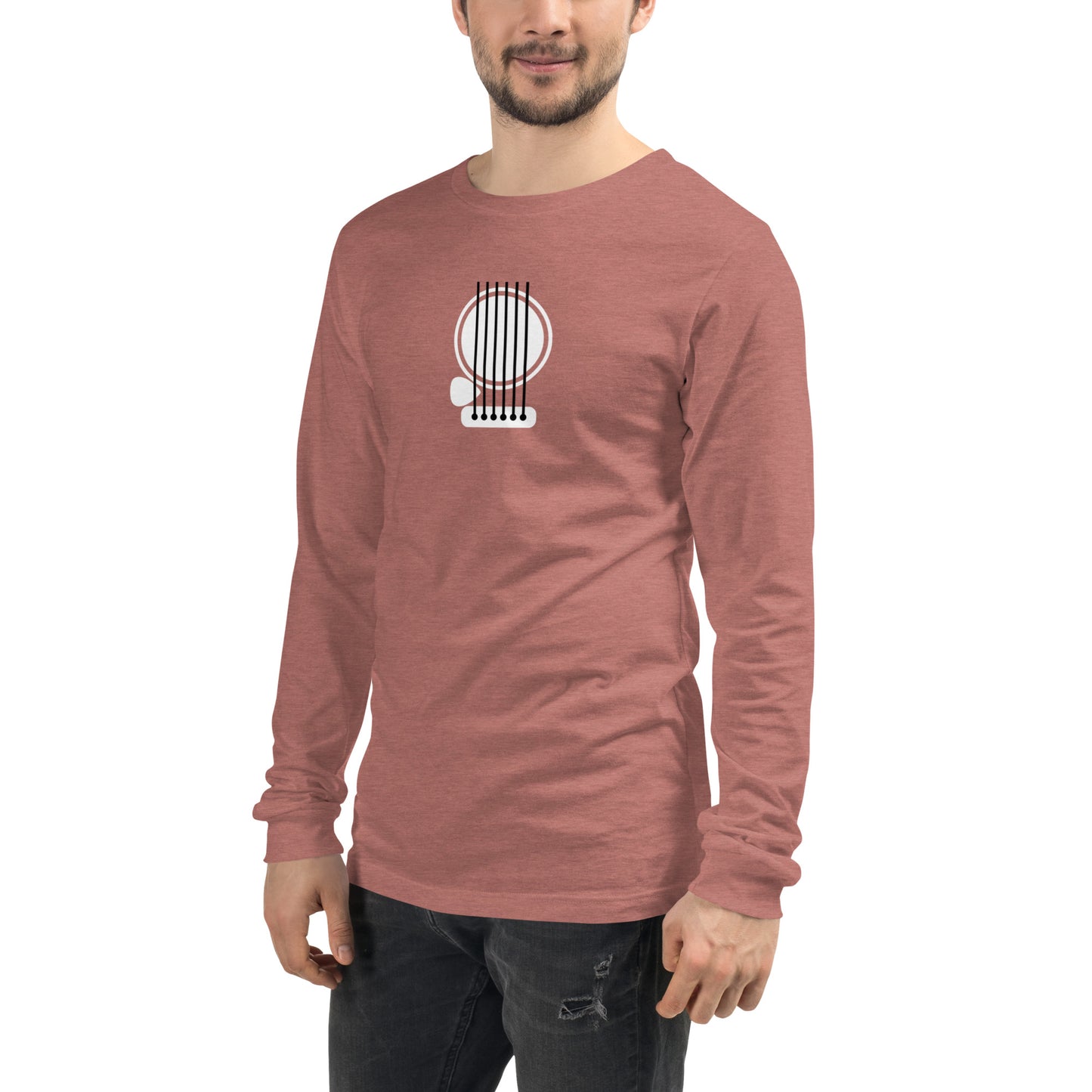 Guitar Strings Body Long Sleeve Tee