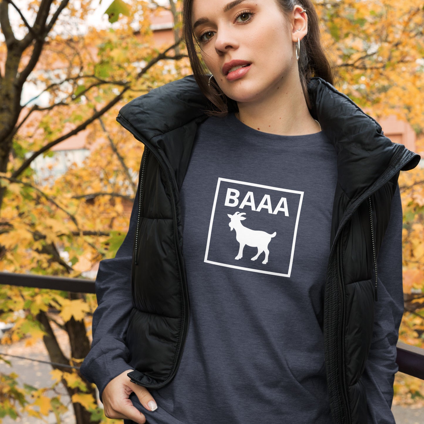 The Farm Club Baaa  Long Sleeve Tee