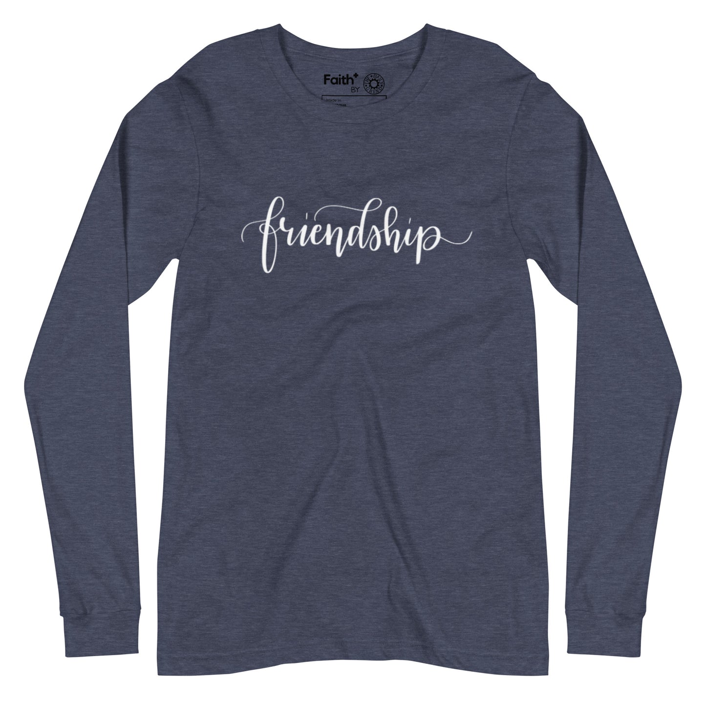 Friendship (white) Long Sleeve Tee