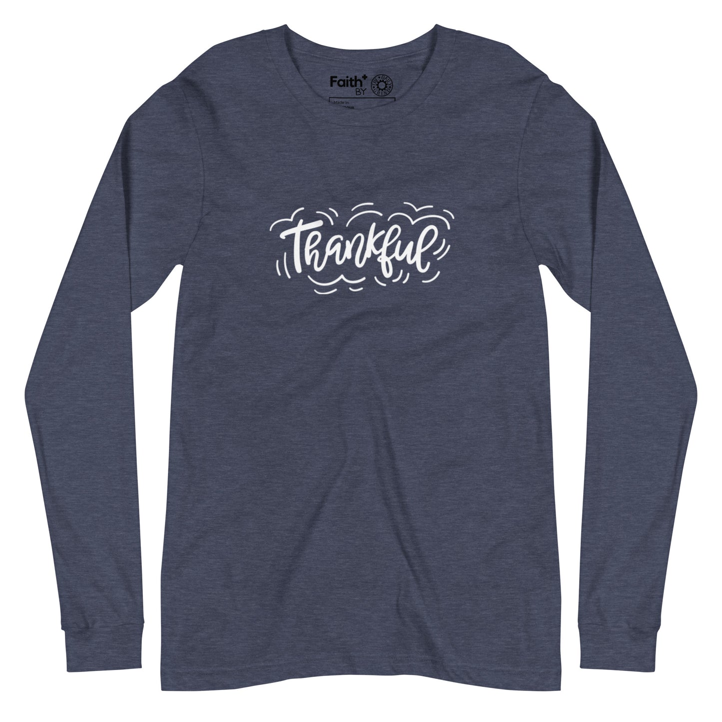 Thankful (white) Long Sleeve Tee