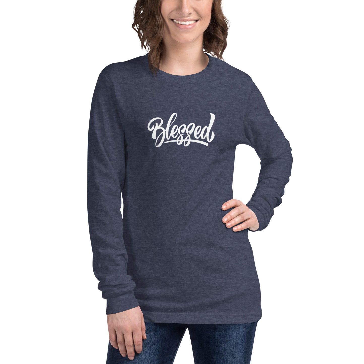 Blessed (white) Long Sleeve Tee