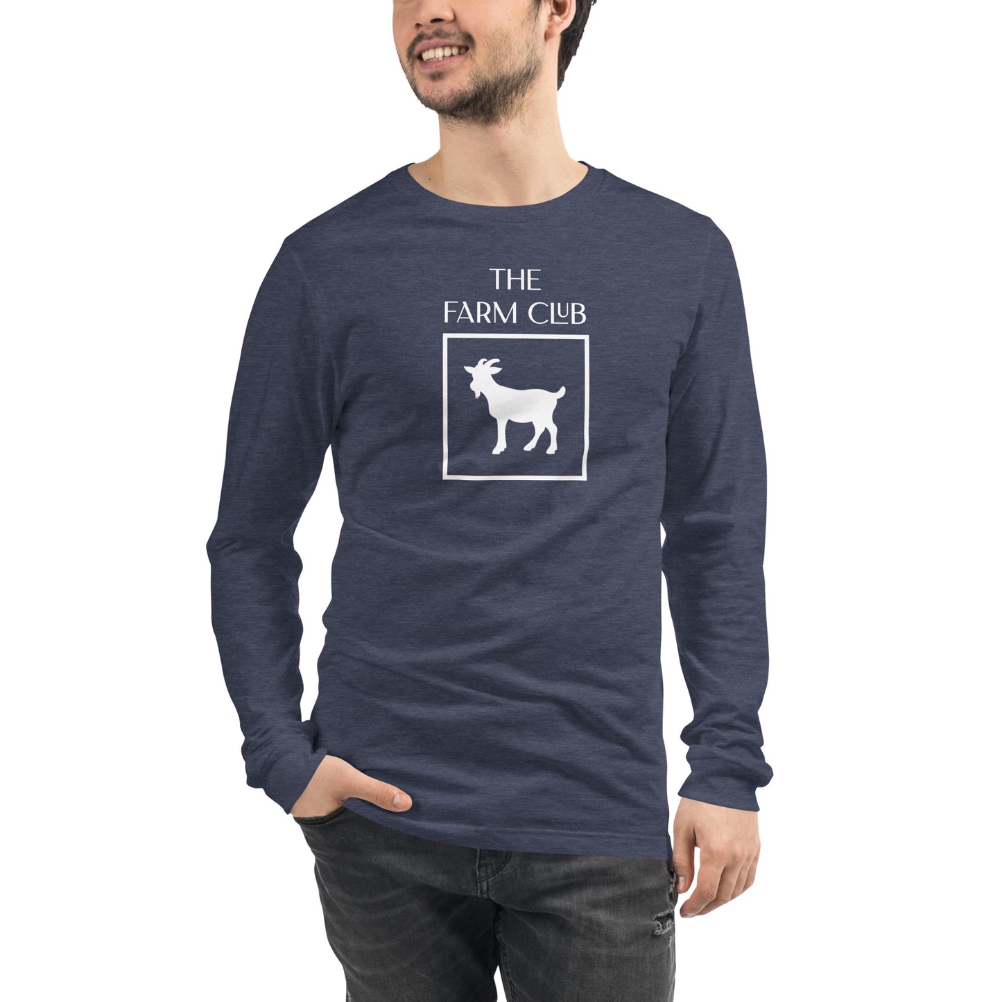 The Farm Club Goat Long Sleeve Tee