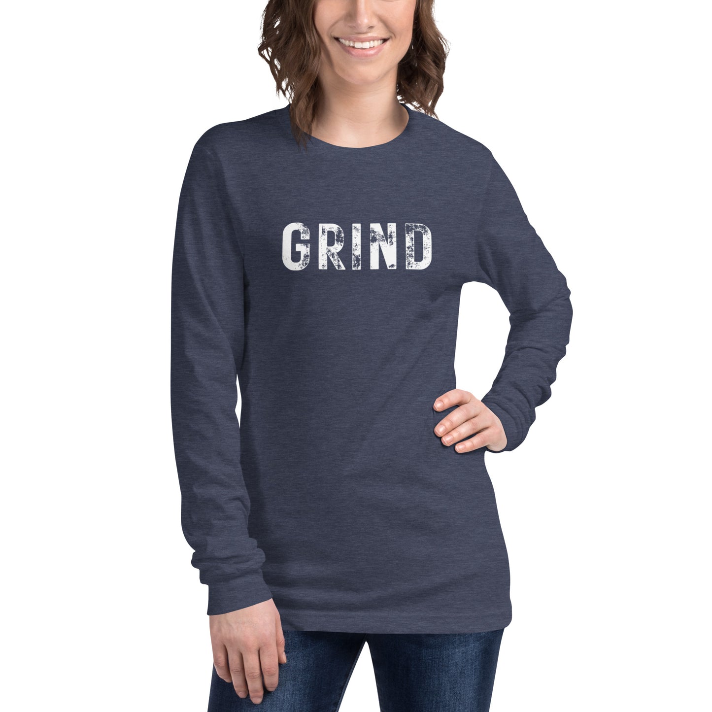 Stamped a grind Long Sleeve Tee