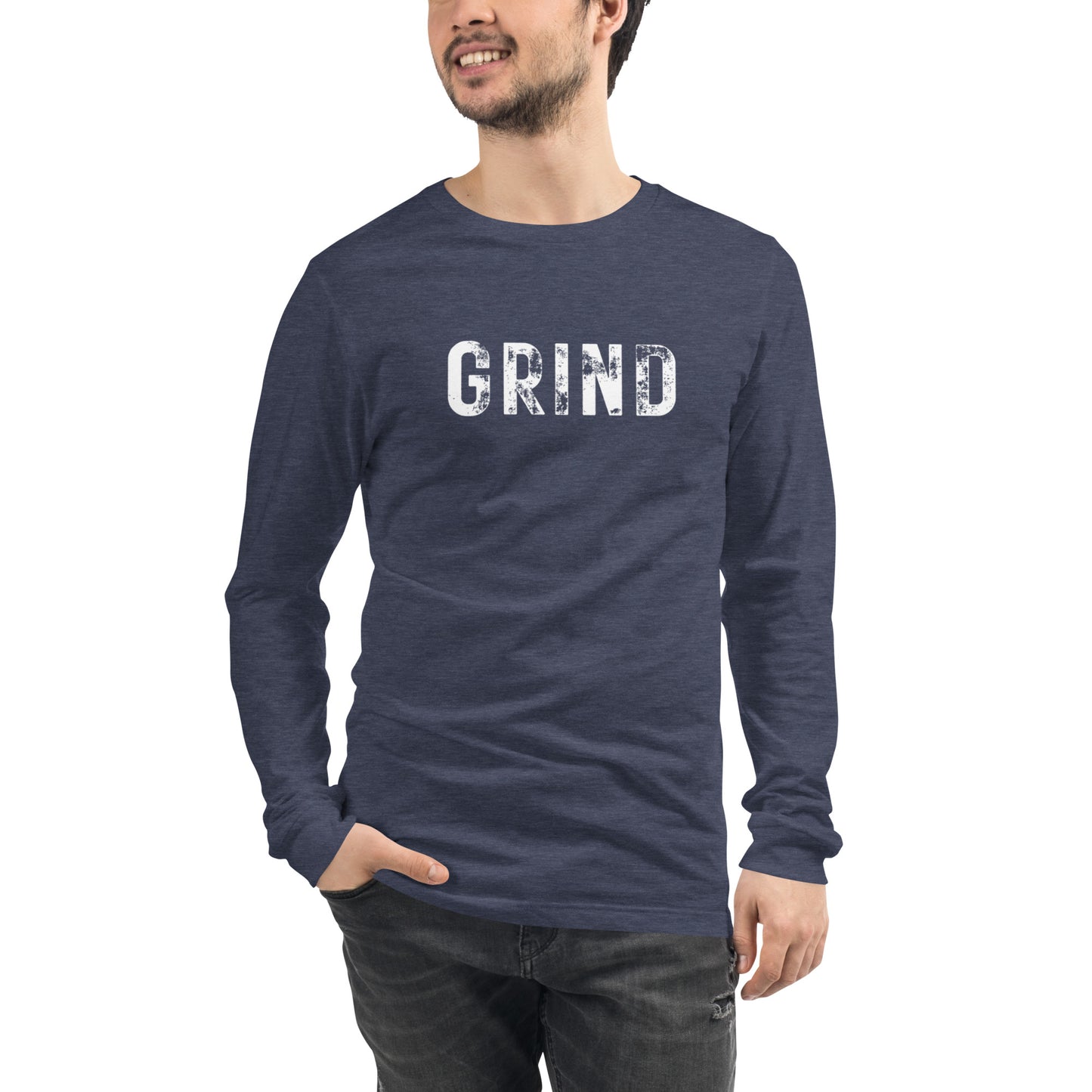 Stamped a grind Long Sleeve Tee