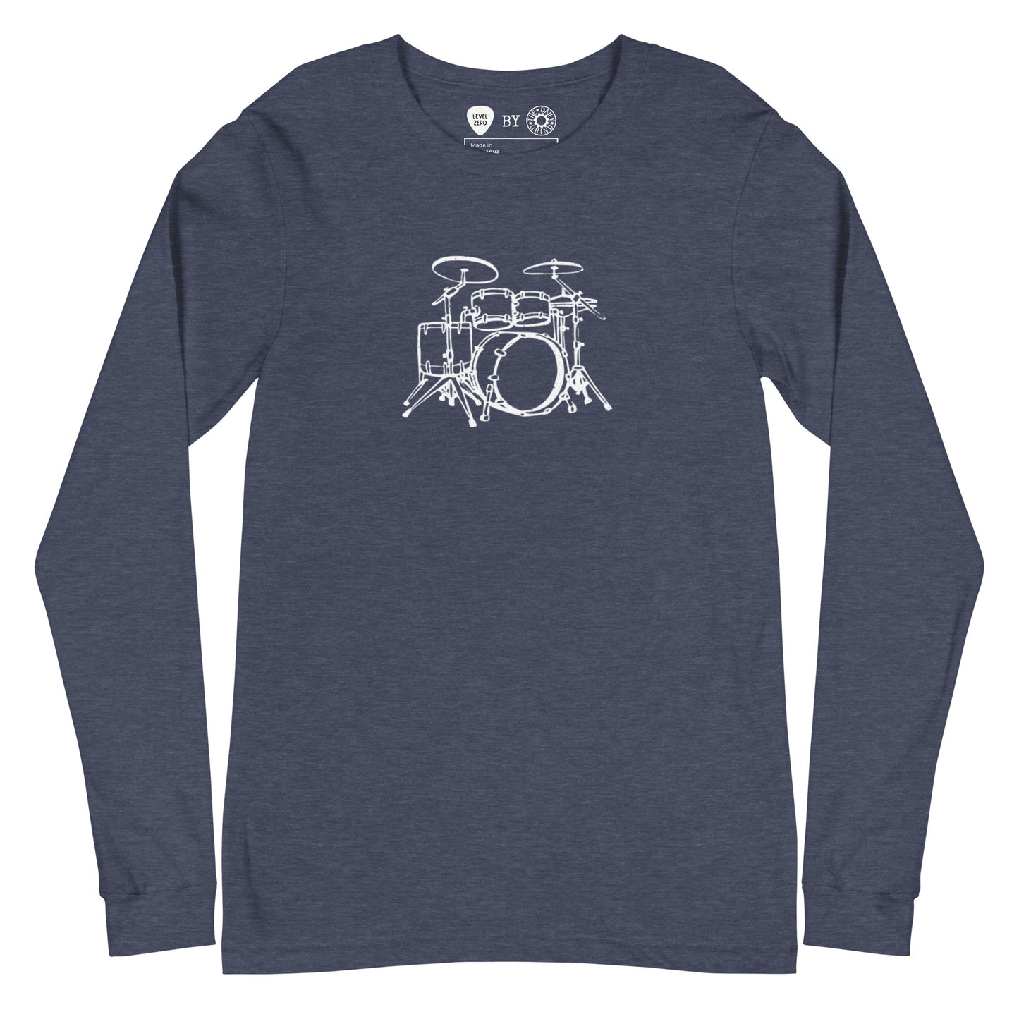 Drum Set Long Sleeve Tee