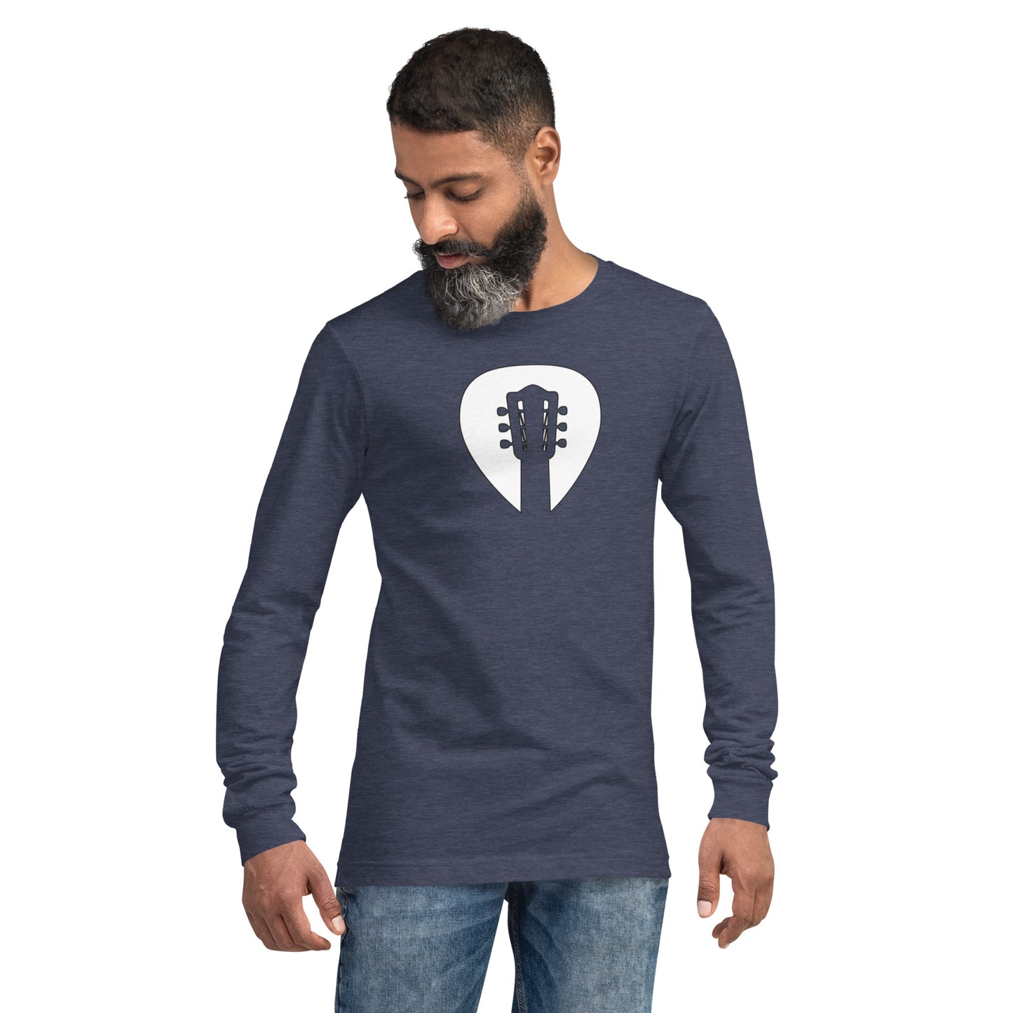 Guitar Pick Long Sleeve Tee