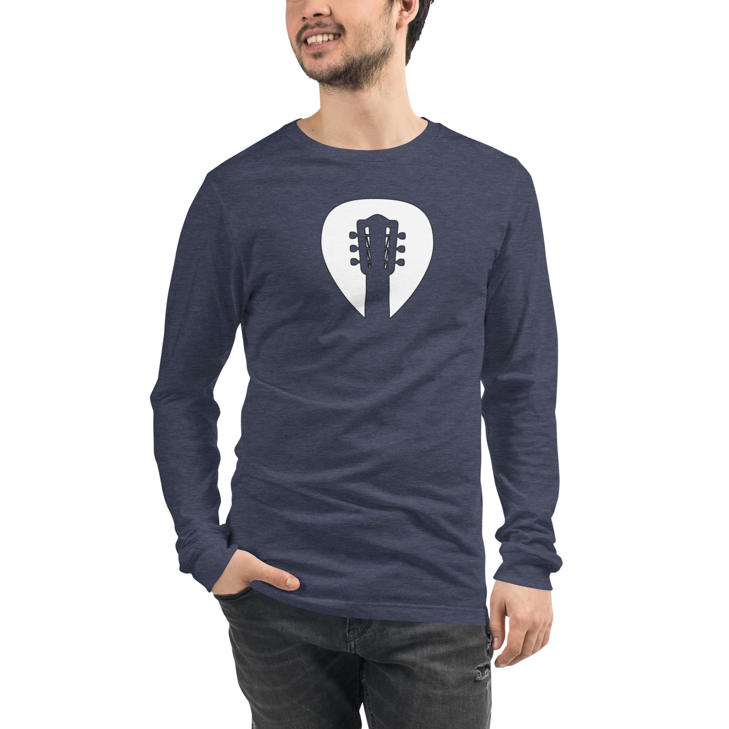 Guitar Pick Long Sleeve Tee