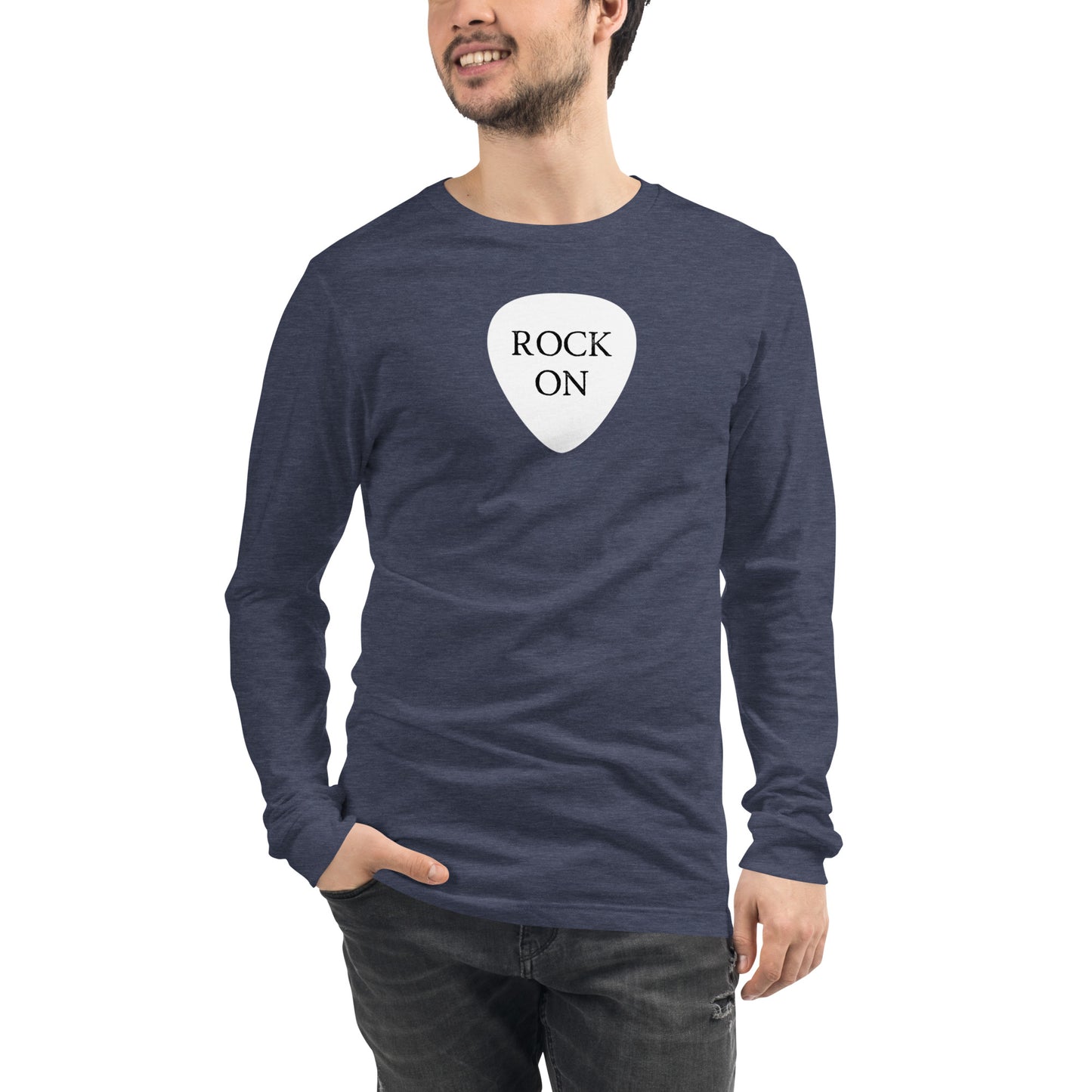 Rock On Pick Long Sleeve Tee