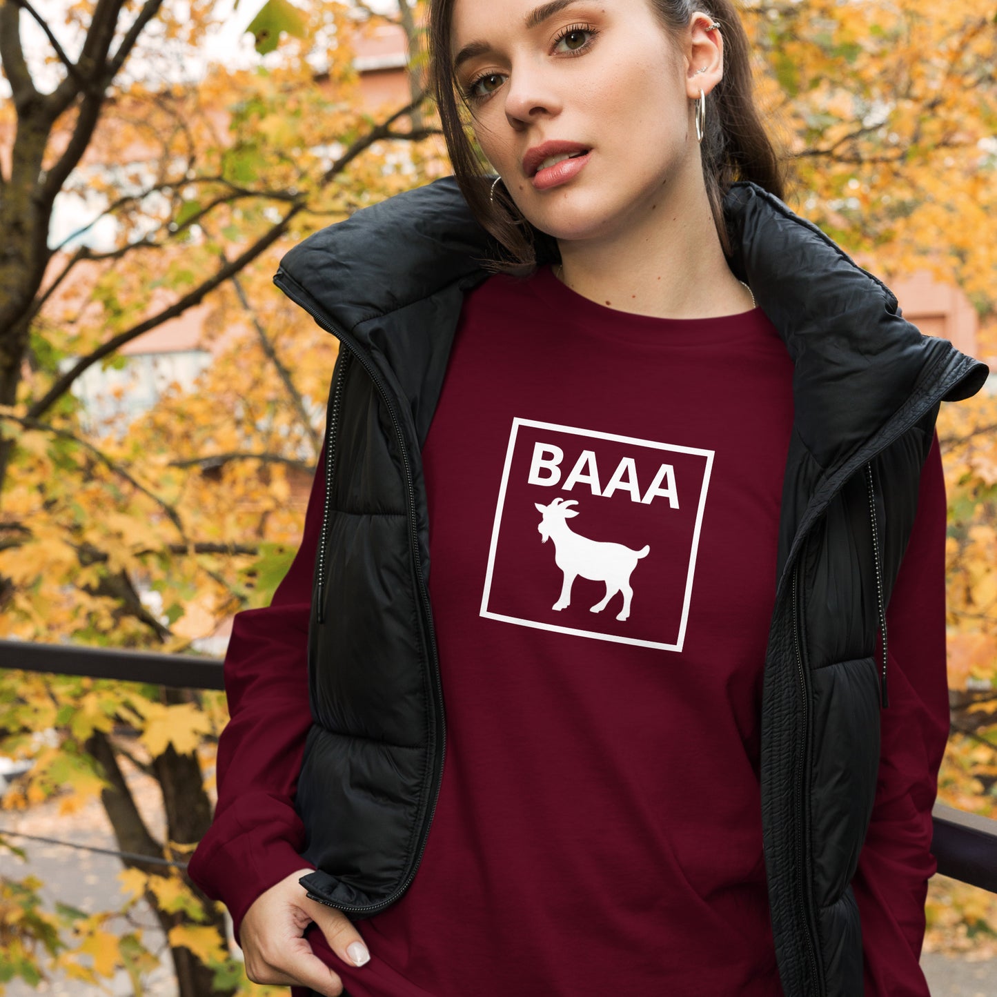 The Farm Club Baaa  Long Sleeve Tee