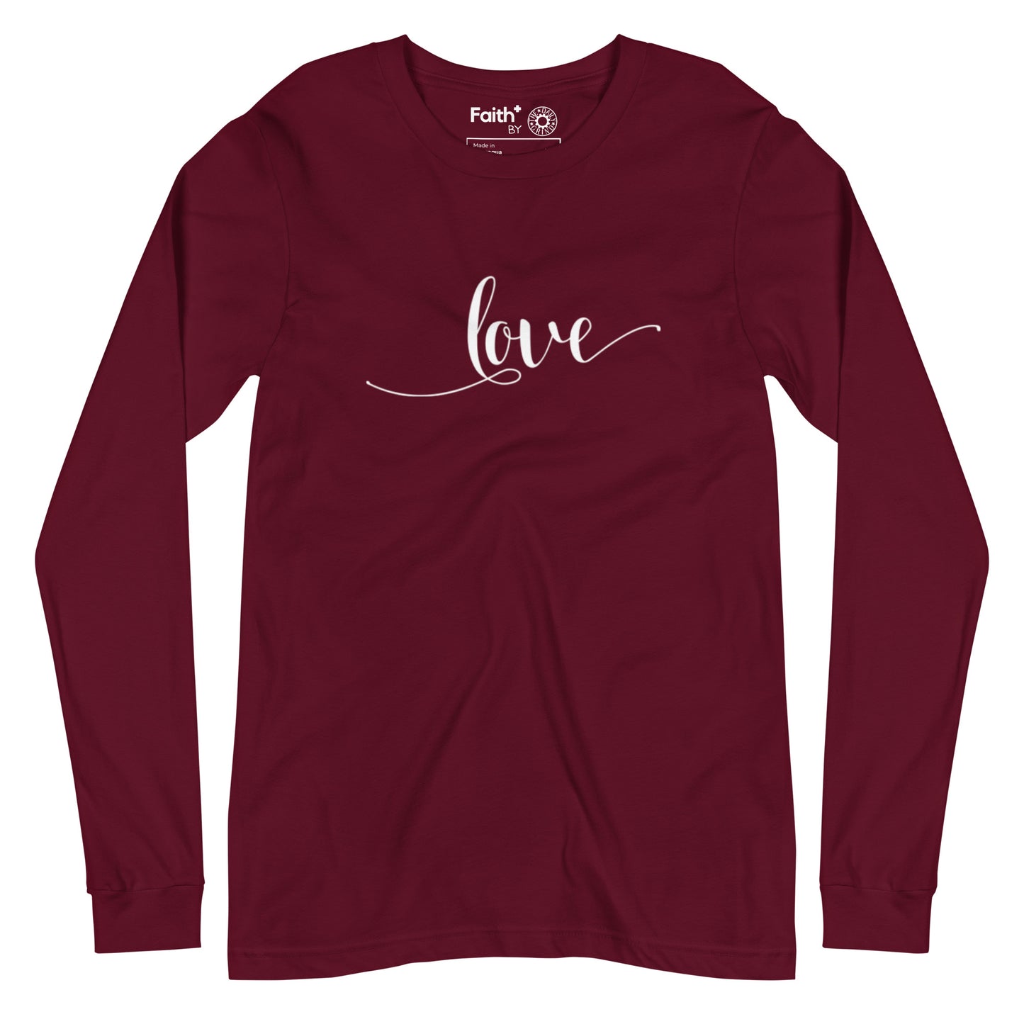 Love (white) Long Sleeve Tee