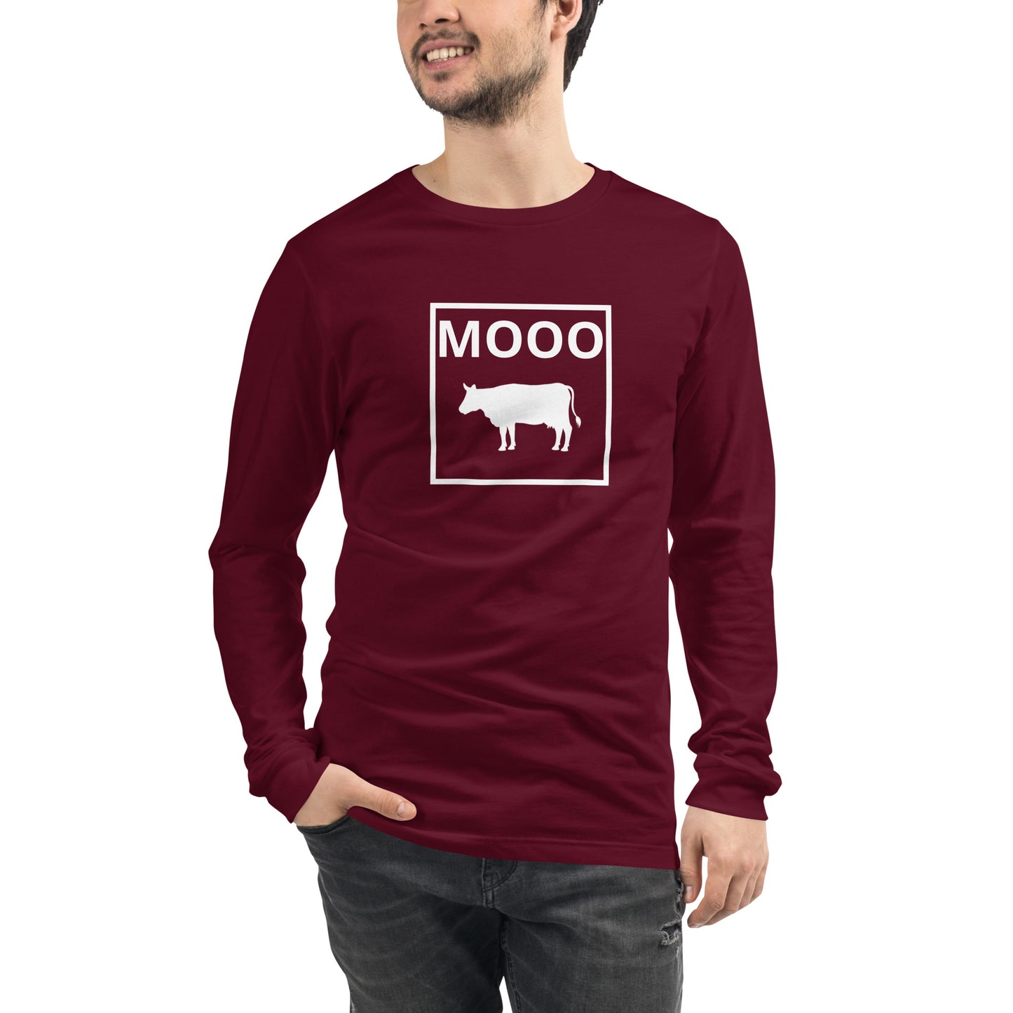 The Farm Club Mooo Long Sleeve Tee