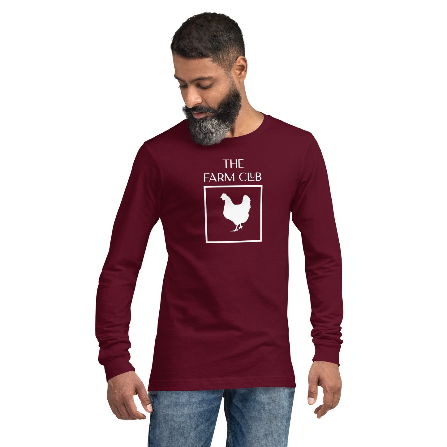 The Farm Club Chicken Long Sleeve Tee