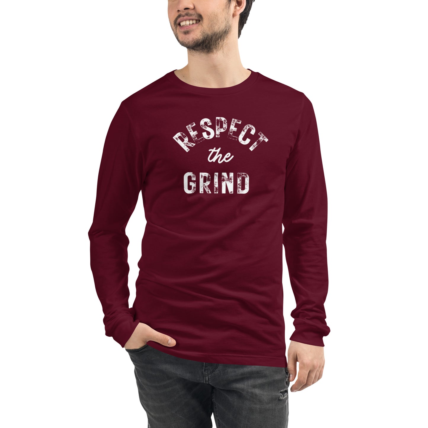 Respect the Grind Long Sleeve Tee