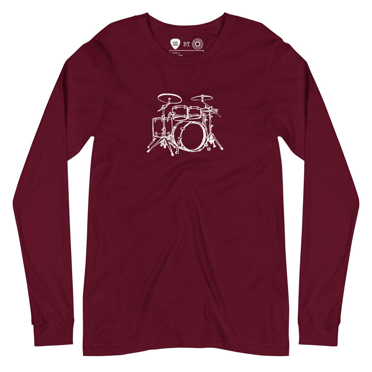 Drum Set Long Sleeve Tee