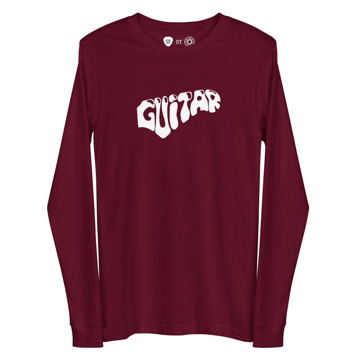 Word Guitar  Long Sleeve Tee