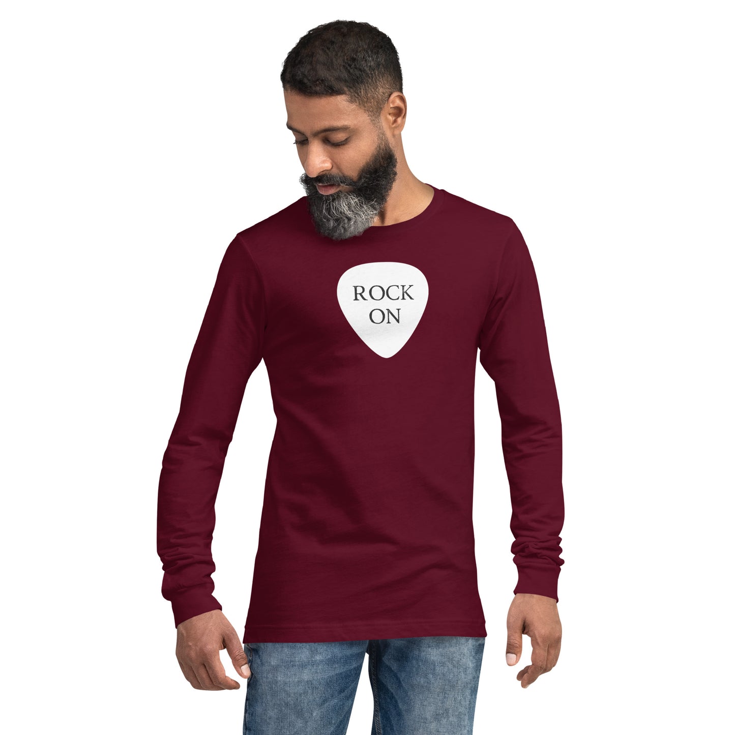 Rock On Pick Long Sleeve Tee