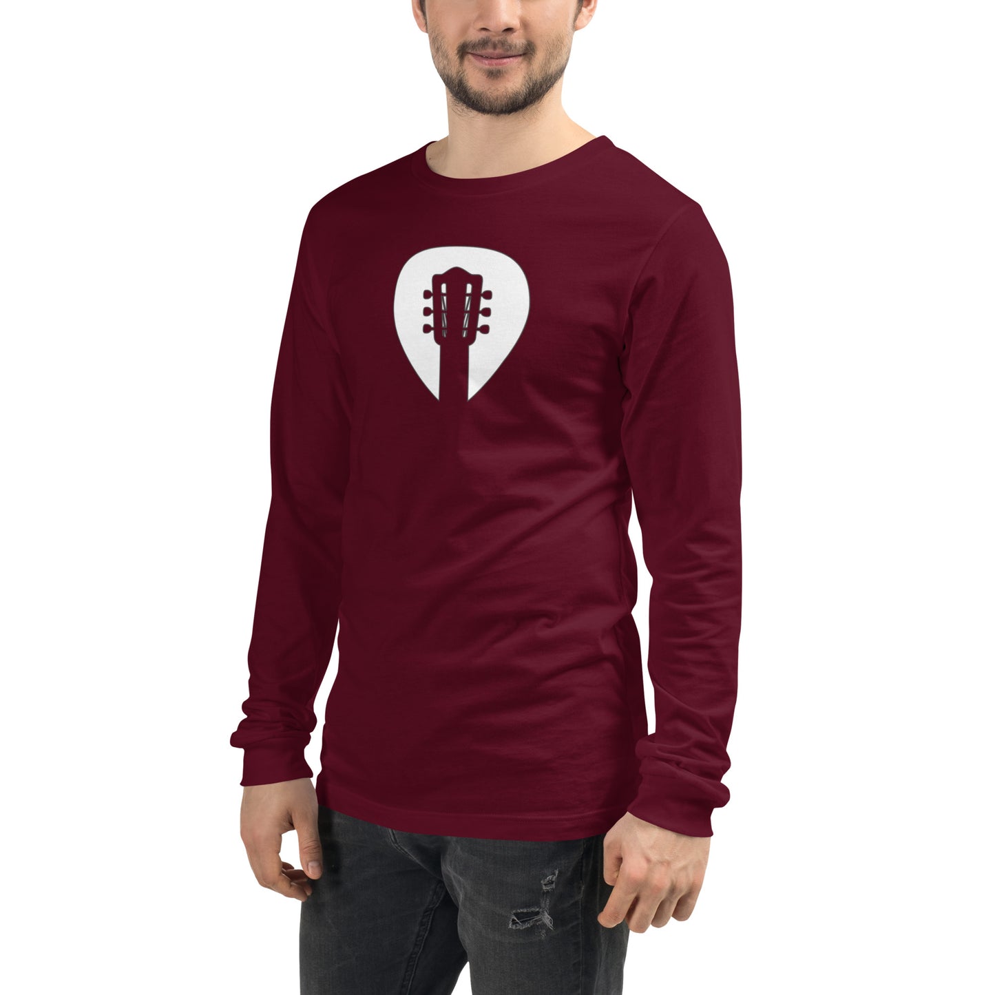 Guitar Pick Long Sleeve Tee