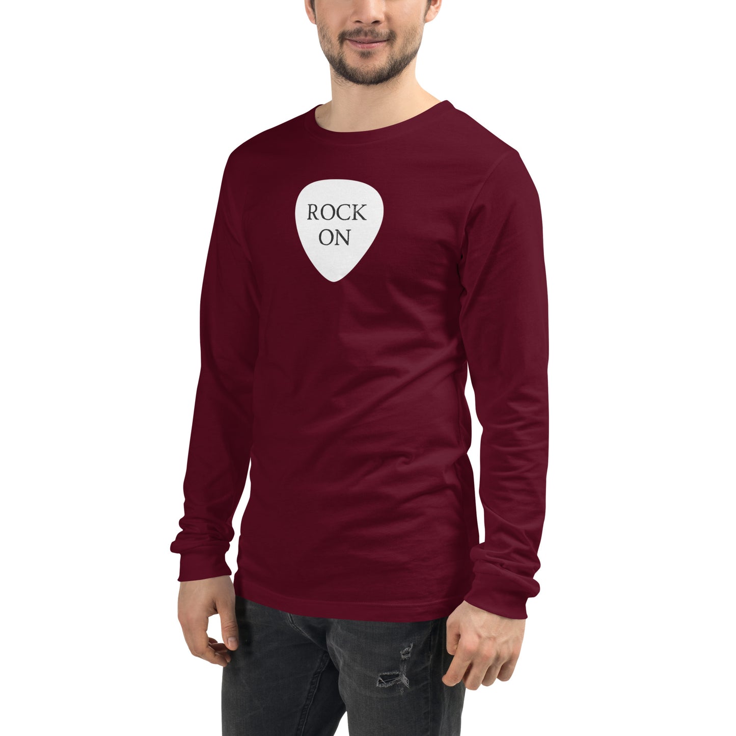 Rock On Pick Long Sleeve Tee