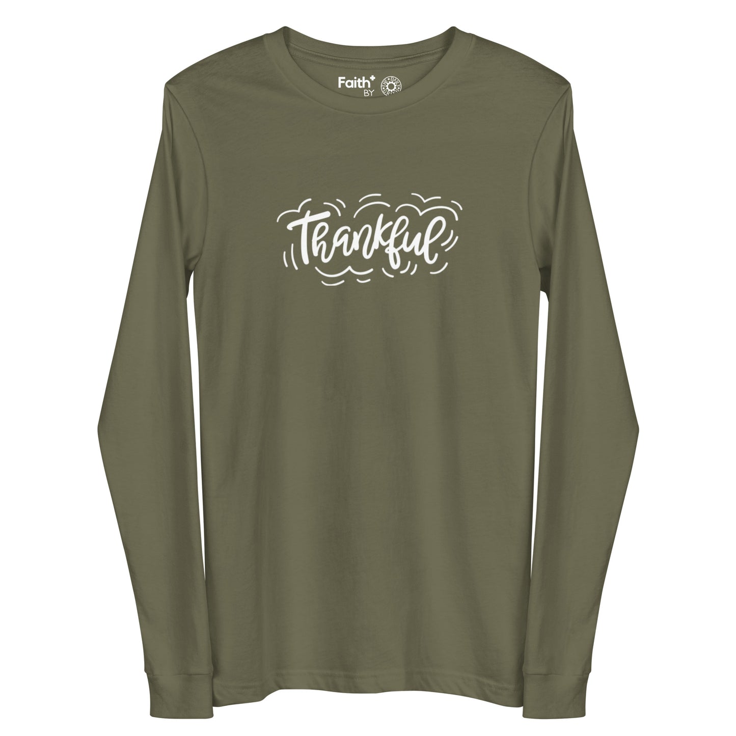 Thankful (white) Long Sleeve Tee