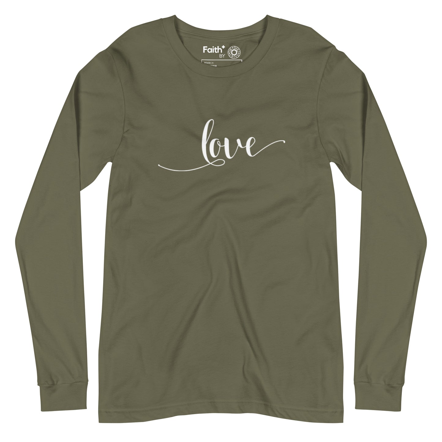 Love (white) Long Sleeve Tee