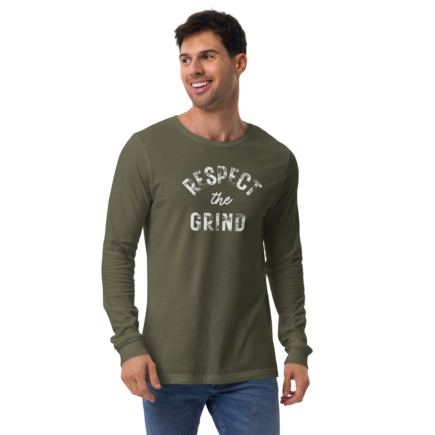 Respect the Grind Long Sleeve Tee