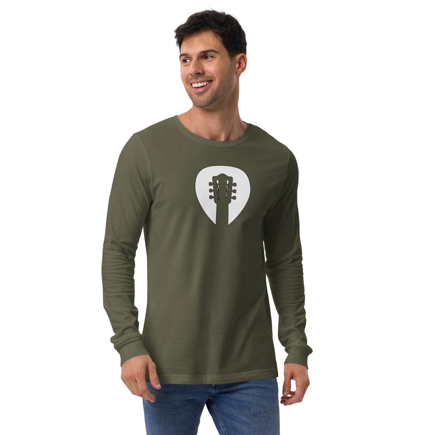 Guitar Pick Long Sleeve Tee