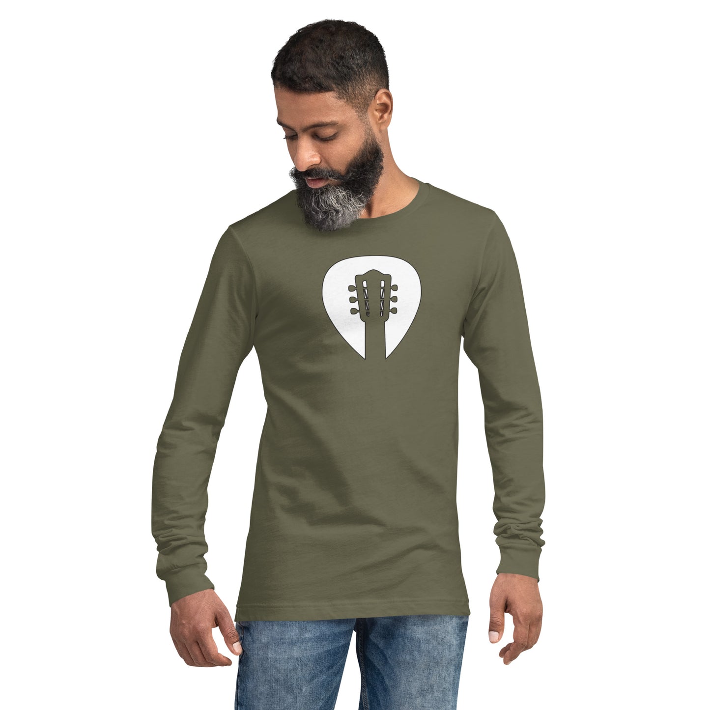 Guitar Pick Long Sleeve Tee