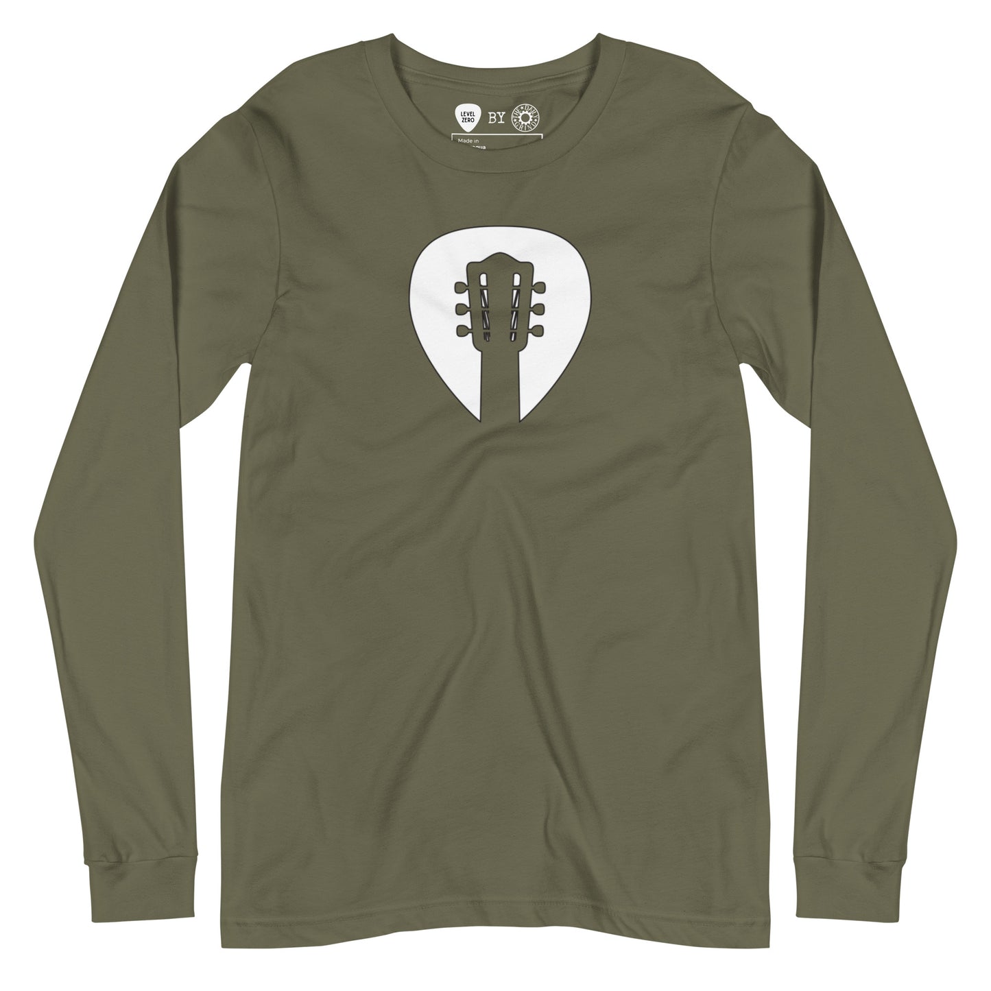 Guitar Pick Long Sleeve Tee