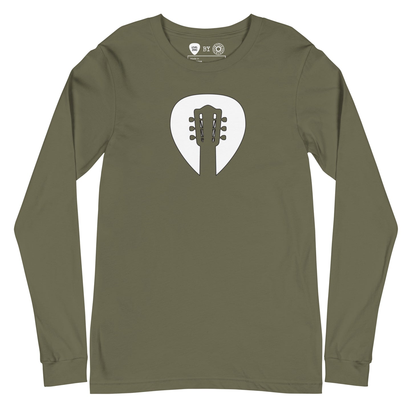 Guitar Pick Long Sleeve Tee