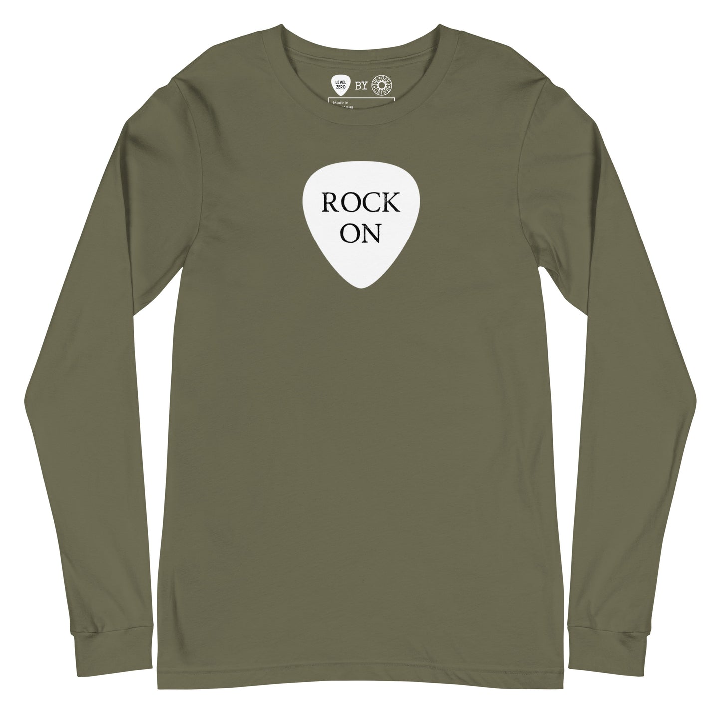 Rock On Pick Long Sleeve Tee