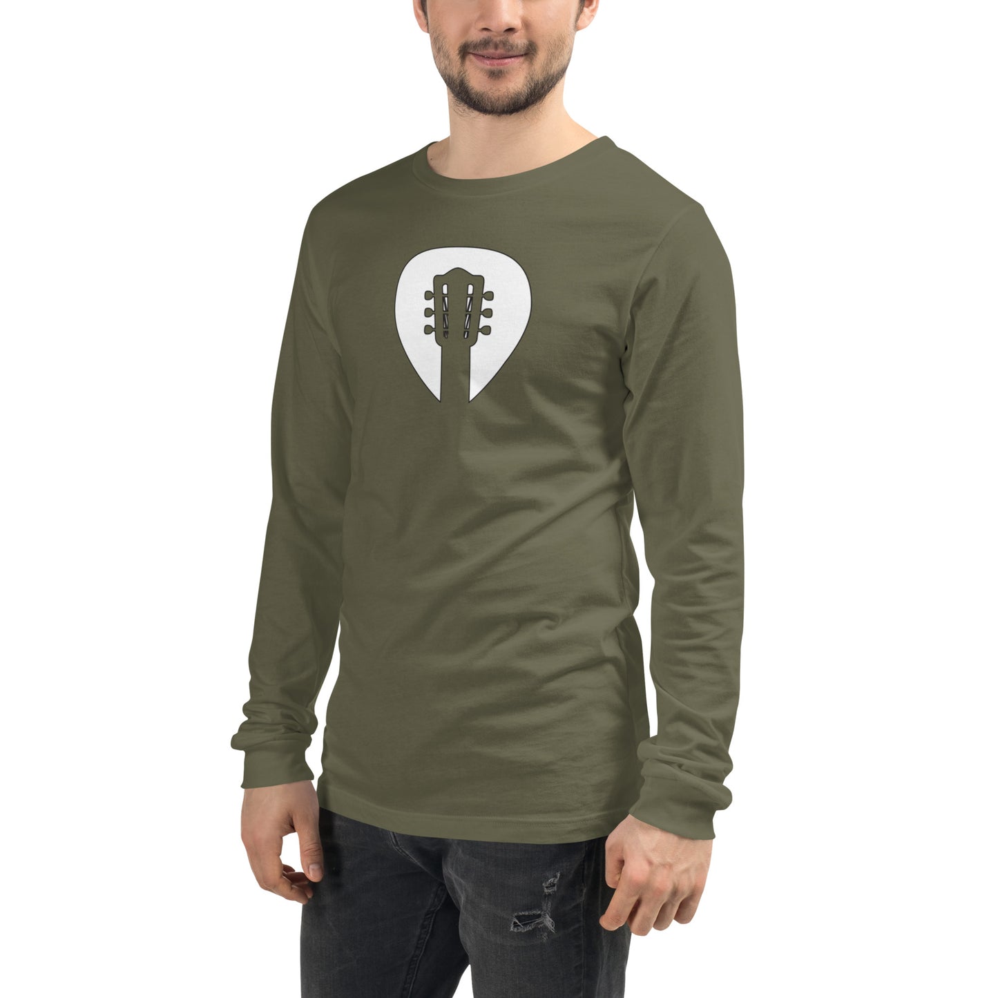 Guitar Pick Long Sleeve Tee