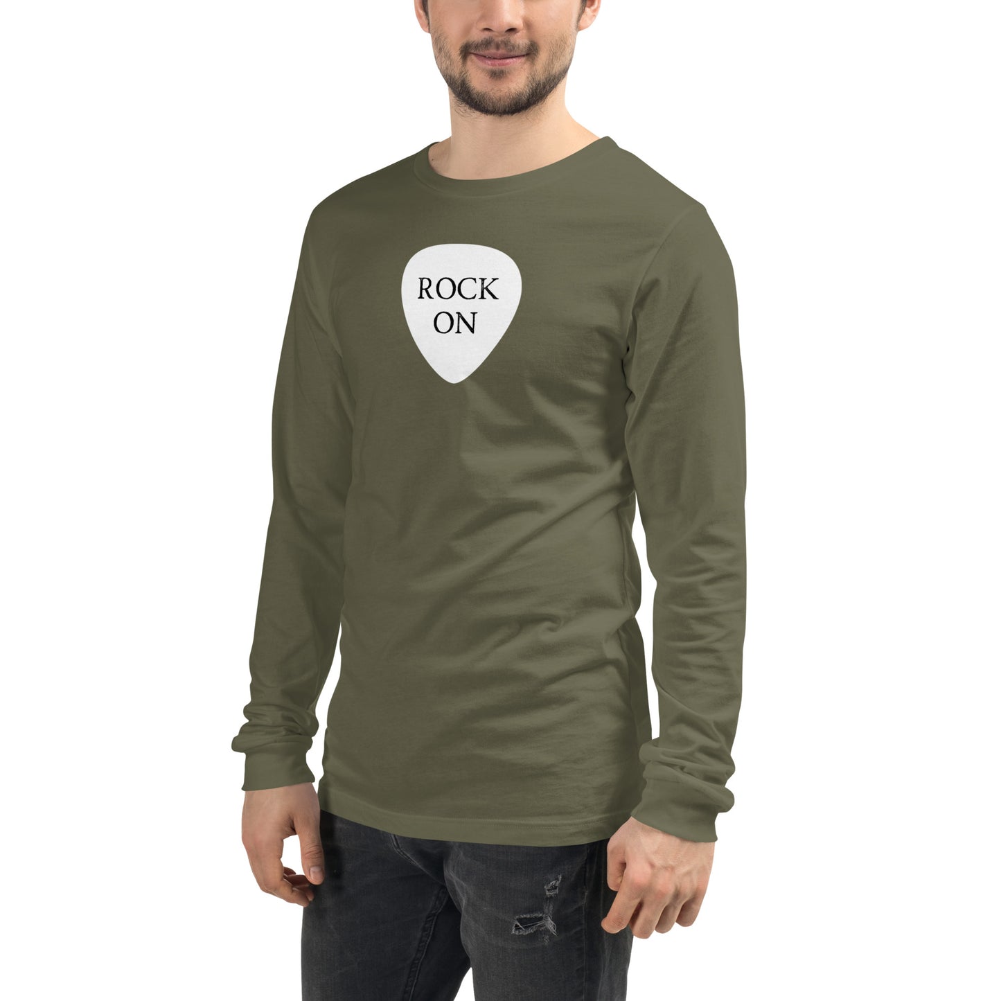 Rock On Pick Long Sleeve Tee