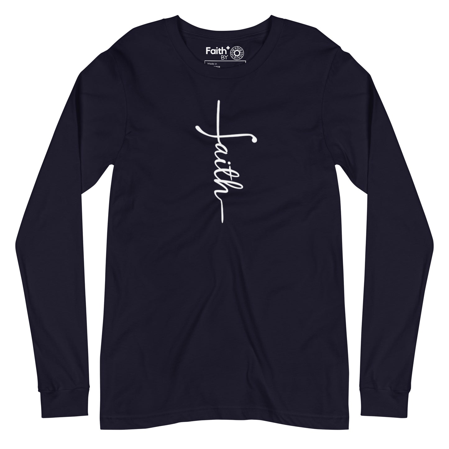 Faith (white) Long Sleeve Tee