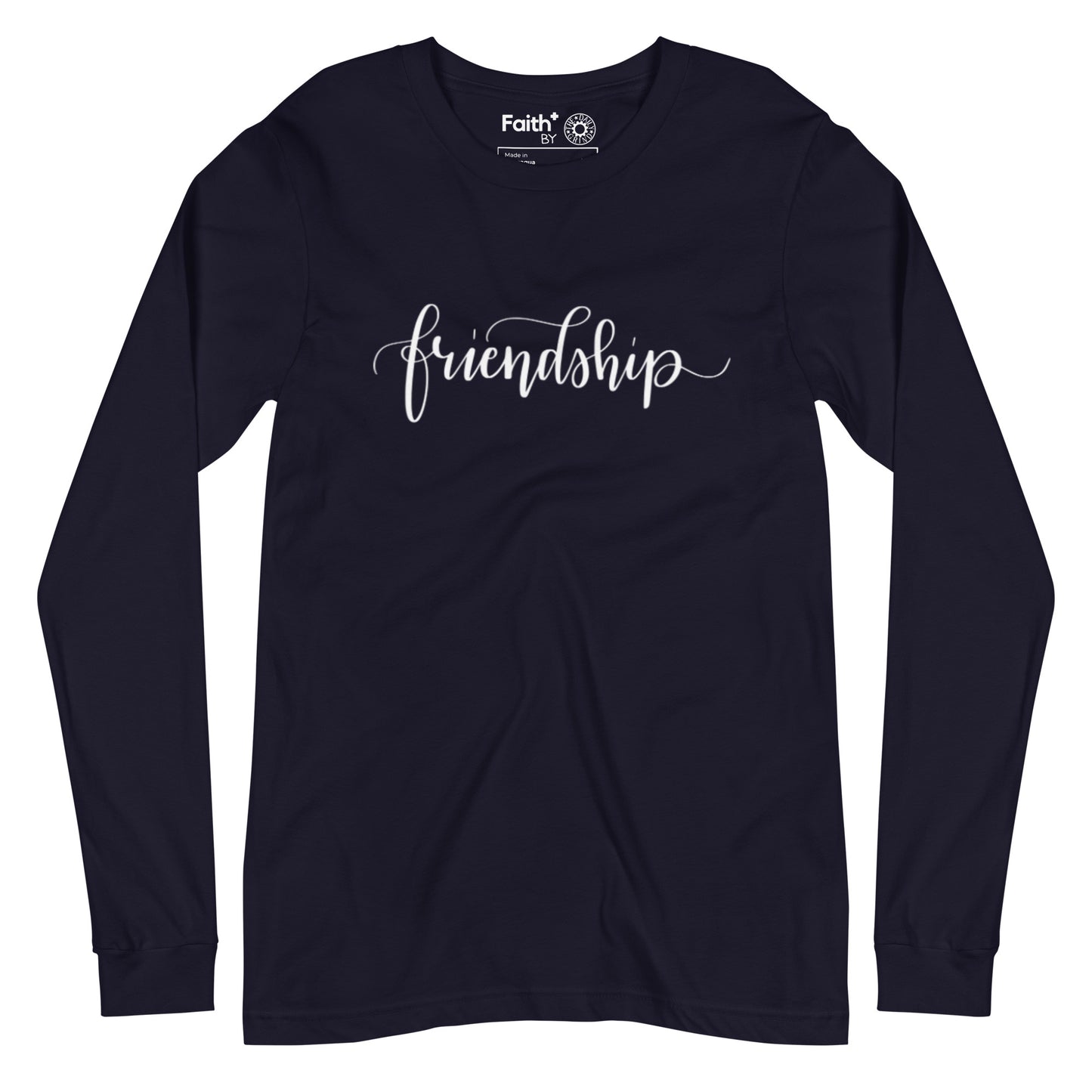 Friendship (white) Long Sleeve Tee