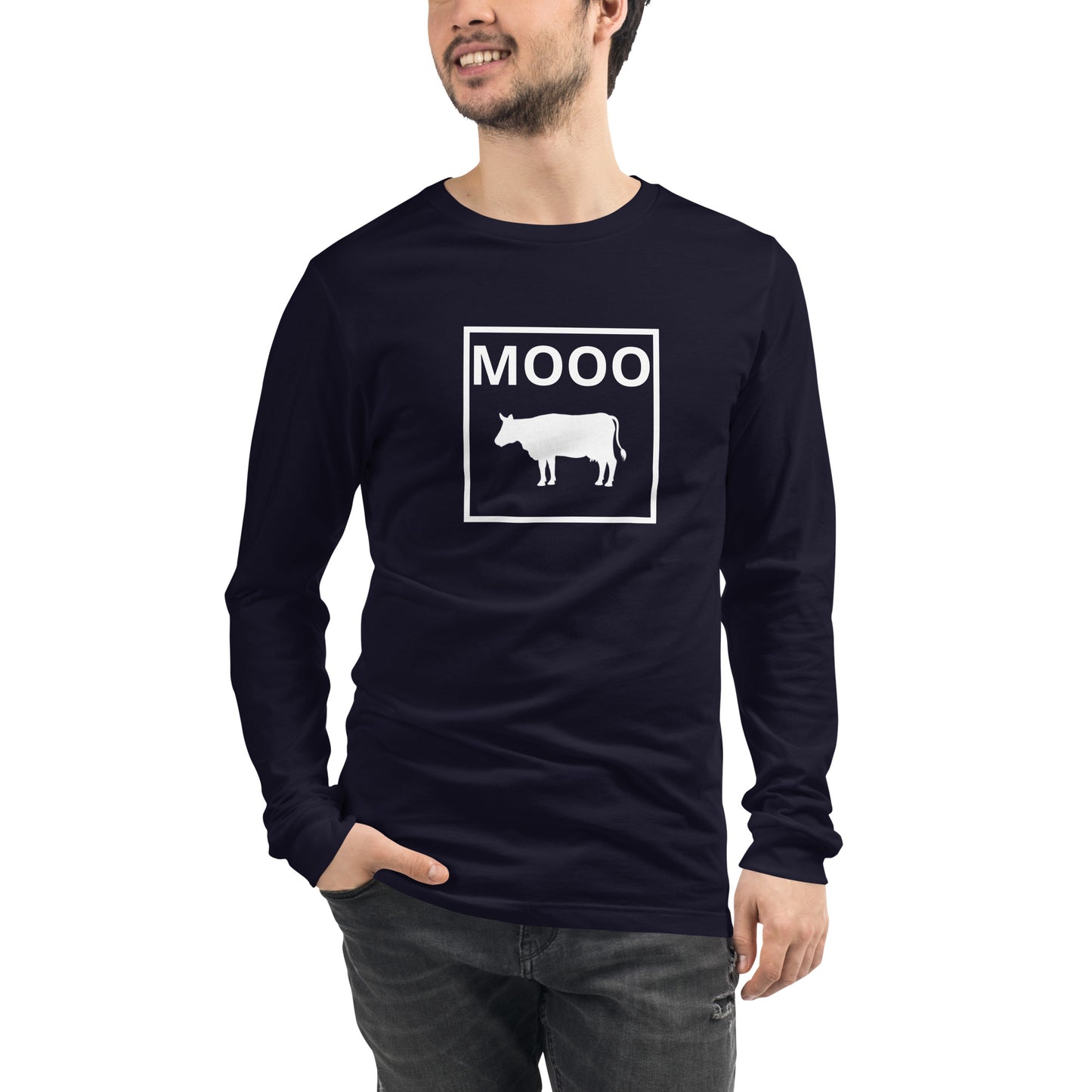 The Farm Club Mooo Long Sleeve Tee