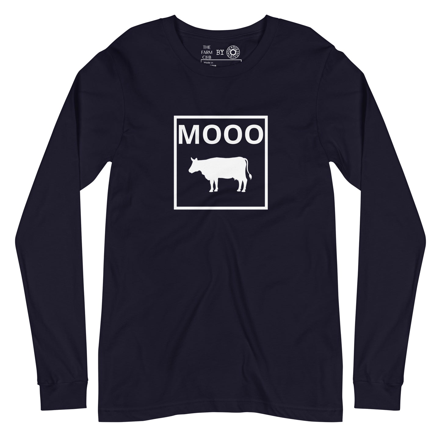 The Farm Club Mooo Long Sleeve Tee