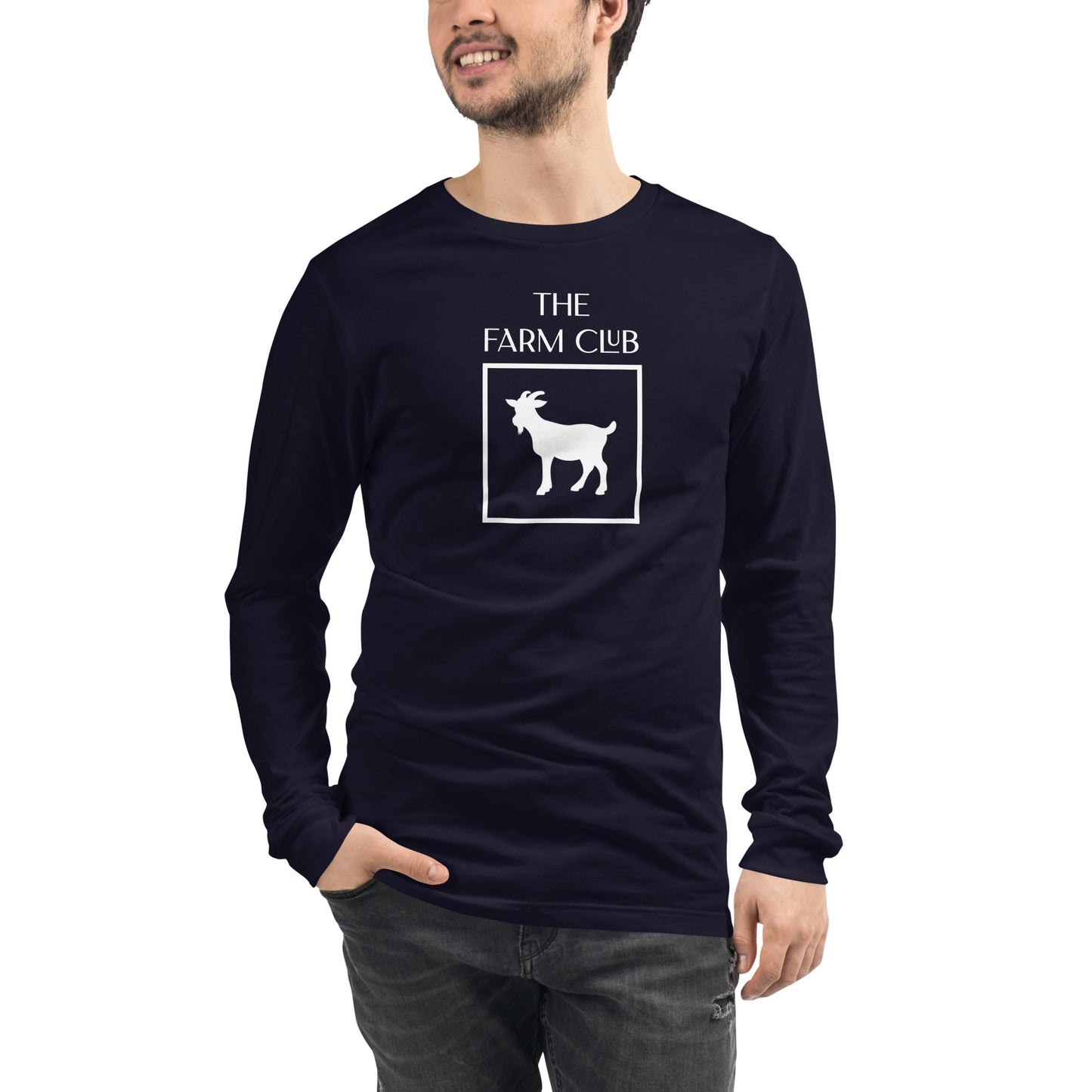 The Farm Club Goat Long Sleeve Tee