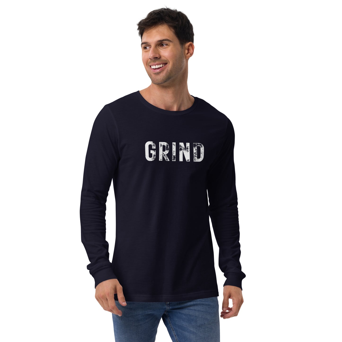 Stamped a grind Long Sleeve Tee