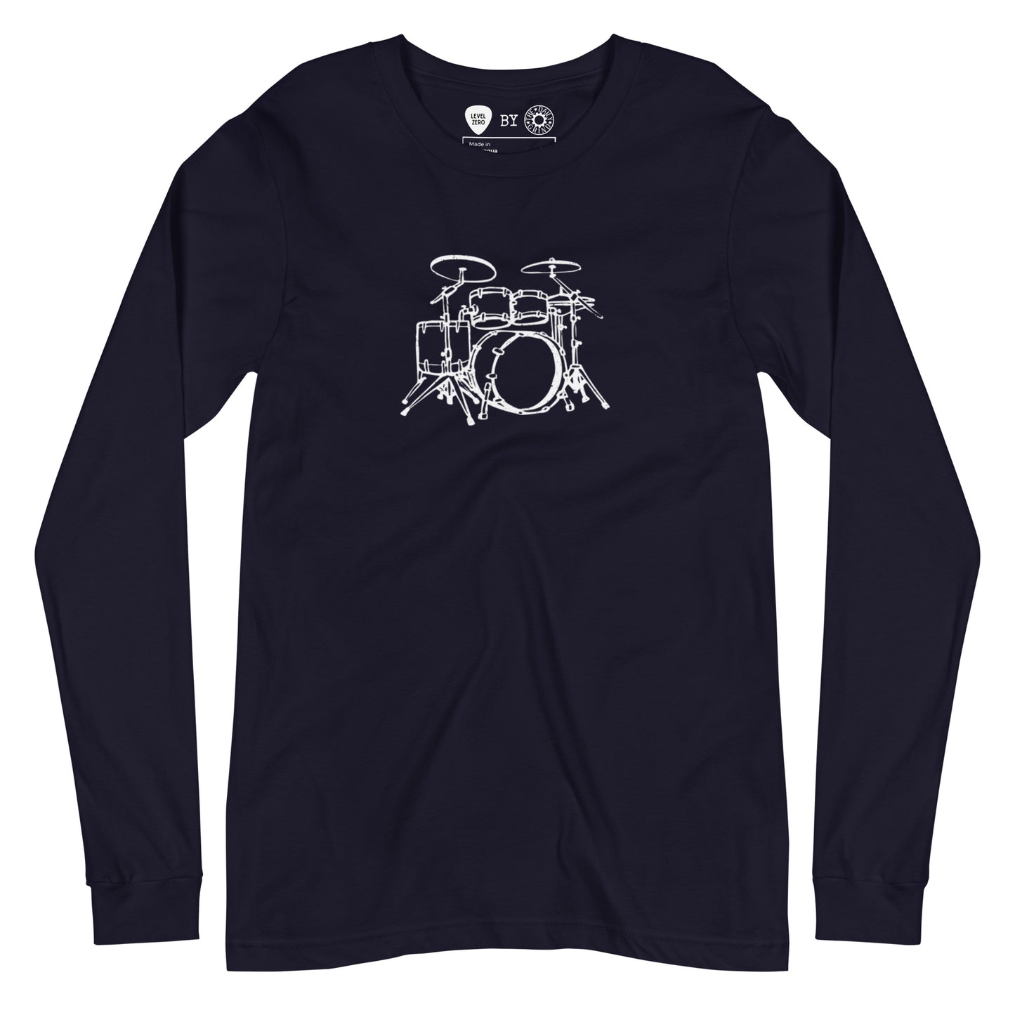 Drum Set Long Sleeve Tee