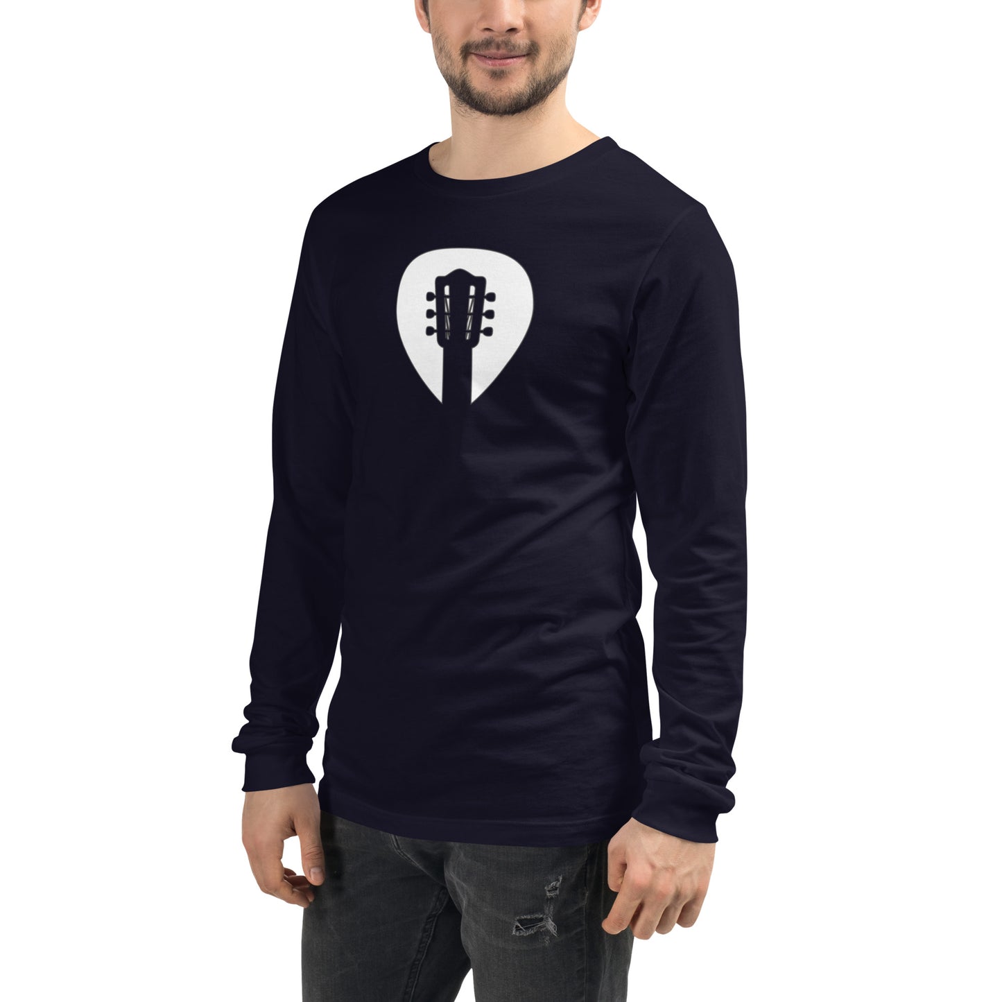 Guitar Pick Long Sleeve Tee