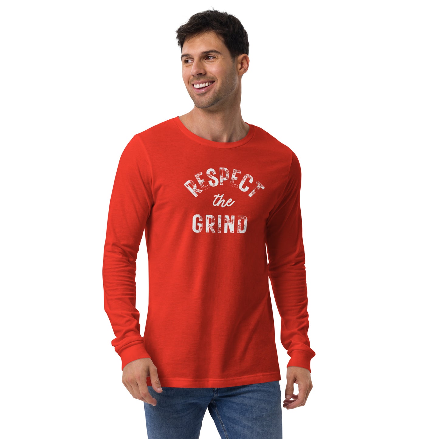 Respect the Grind Long Sleeve Tee