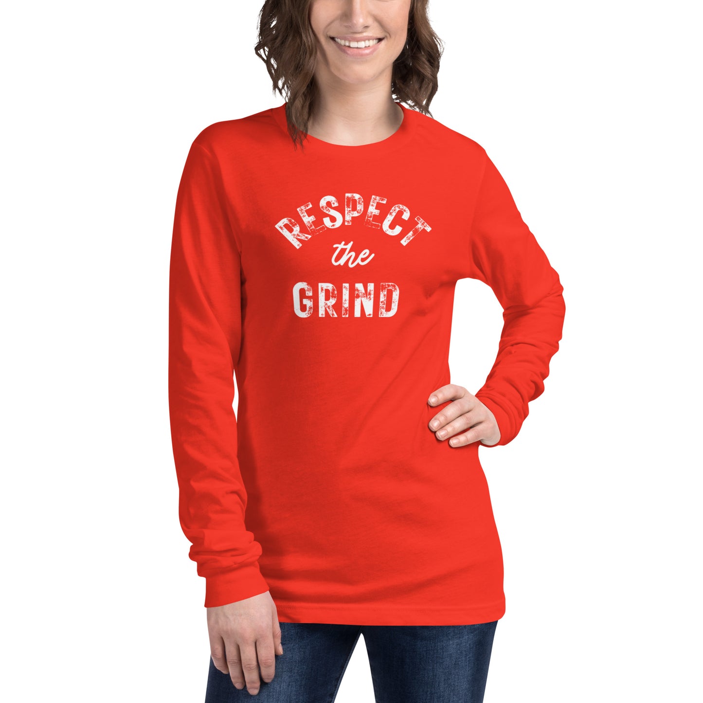 Respect the Grind Long Sleeve Tee